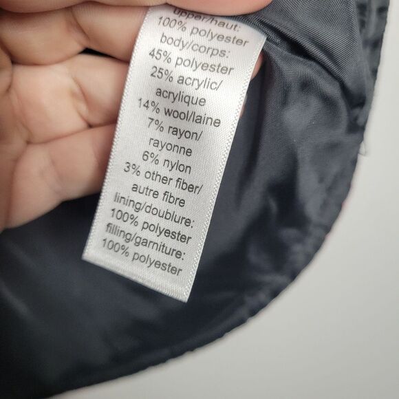 MAURICES Buffalo Plaid Quilted Shoulders Vest Holiday Fall Cute Cozy Size Small - Picture 5 of 8